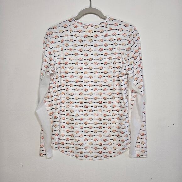 San Soleil Women's Stretch V Neck Top. Size Large - Picture 2 of 10